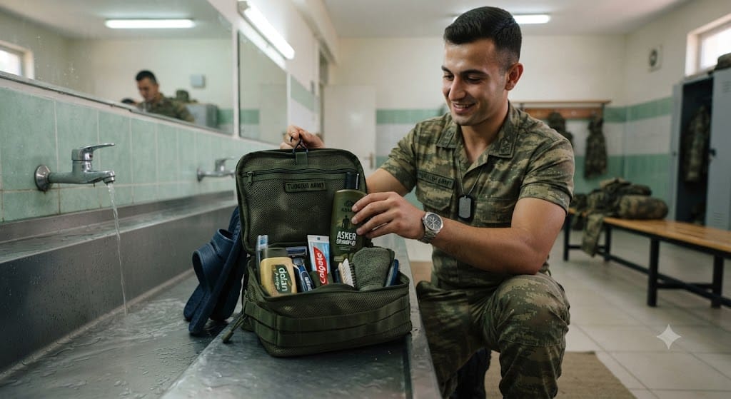 Askerde Duş Malzemeleri Nasıl Taşınır? Pratik Banyo Seti Önerileri