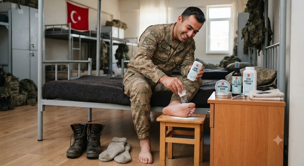 Ayak Kokusu ve Mantara Karşı Askerde Hangi Ürünler Kullanılmalı?