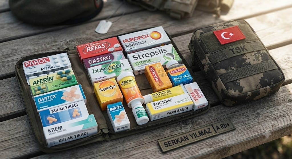 Bedelli Askerlikte Yanınızda Götürmeniz Gereken Reçetesiz İlaçlar ve Vitaminler